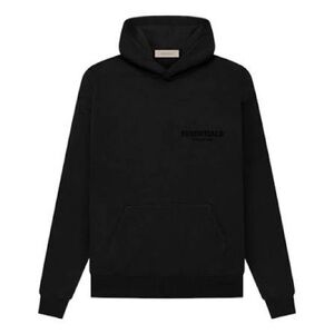 Essentials Classic Black Hoodie